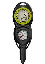 Suunto Dive Combo Konsole CB-2 IN LINE, 4000 psi tryckmätare och Zoop Novo, lime