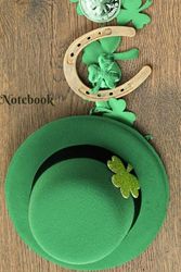 NOTEBOOK: St. Patrick’s Day notebook | fun gift | green gift