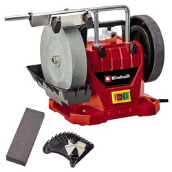 Einhell Touret d’affûtage à eau TC-WG 200 (125W, diamètre meule 200mm, Vitesse de rotation maximale 10000 trs/min)