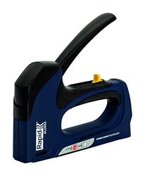 Rapid Agrafador duplo profissional ALU953 para grampos No. 53 e pregos. 8, agrafador manual com 3 posições ajustáveis, tecnologia Powercurve e gatilho ergonómico (5000516)