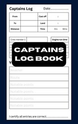 Captains log book: 100 page blank nautical log book, for recording details of a voyage including times, distance, weather and crew.