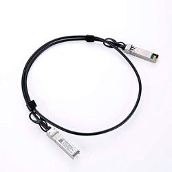 Elfcam® - SFP+ till SFP+ 10 Gb direktanslutningskabel, direkt attach koppar (DAC) Twinax kabel, kompatibel med Cisco (2M, 2 st)