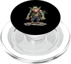 Divertido troll de escalada en roca para entusiastas del aire libre escaladores PopSockets PopGrip para MagSafe