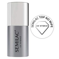 Semilac Vernis à ongles gels semi-permanents UV Top No Wipe 11ml