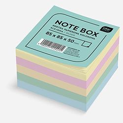Interdruk - Memo Cube - Glued Sheets - 85 x 85 x 50 mm (~500 Sheets) - Coloured