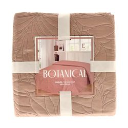 ESSEX - Bedspread 200 x 220 cm, Ideal for Bedroom, Bed Throw Soft and Comfortable, Modern Quilting - Botanical, Beige