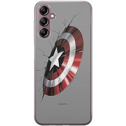 ERT GROUP Funda para teléfono móvil Samsung A14 4G/5G Original y con Licencia Oficial de Marvel con diseño Capitan America 023 Adaptada a la Forma del teléfono móvil, Funda Hecha de TPU