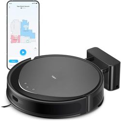 Tapo Robotdammsugare, RV20 Max, ultrakraftfull 5 300 Pa, 83 mm Ultra Slim MagSlim, LiDAR-navigering, Alexa röststyrning och Google Assistant
