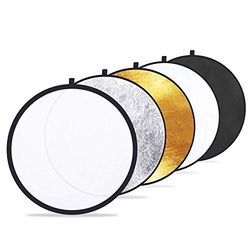 Etekcity 24" (60 cm) 5 em 1 dobrável multidisco portátil fotografia foto refletor