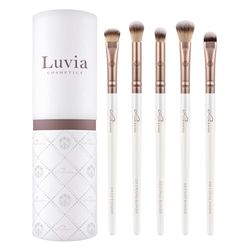 Set di pennelli per il trucco Luvia, Essential Eye Set, Set di pennelli per gli occhi, 5 pennelli cosmetici vegani, pennelli per il make-up per una sfumatura e un'applicazione perfette