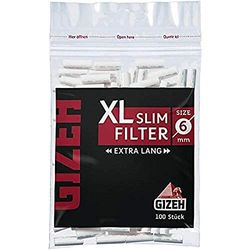 GIZEH Black XL Slim Filter 1 x 100