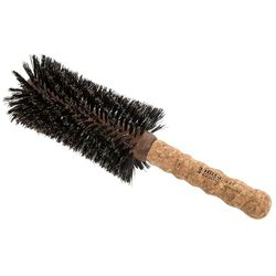 Ibiza Hair - Pennello Rotondo - Eco Sughero Legno - Z5 - Naturale - Professionale - Fatto a mano - Xlarge