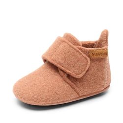 bisgaard Boy's Unisex Kids Baby Wool First Walker Shoe, Rose, 2 UK Child