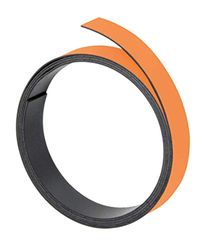 Franken M801-01 Magnetic Strips 5 mm x 1 m Red 20 mm Orange