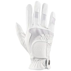 uvex i-performance 2, guanti da equitazione flessibili unisex, robusti, ventilazione ottimale, white, 9.5