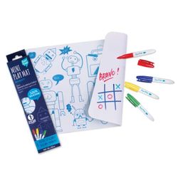 SUPER PETIT - Educatief spel - Robot kleuren - Omkeerbaar - Wordt geleverd met 4 uitwisbare viltstiften in verschillende kleuren - Gemakkelijk te reinigen - Herbruikbaar - Antibacterieel - Vanaf 3