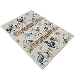 WELL HOME MOBILIARIO & DECORACIÓN Tapis en Polyester imprimé 120 x 180 cm