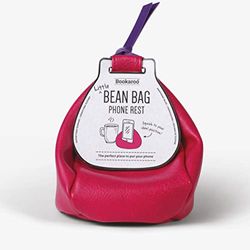 Bookaroo Little Bean Bag Phone Rest - Pink, Phone Holder