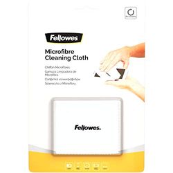 Fellowes 9974506 Panno per la pulizia in microfibra per casa e ufficio - Monitor/notebook/iPad/smartphone/Tablet, colore bianco