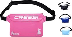 Cressi Kangaroo Dry Pouch Mala impermeável para telemóvel e objetos, rosa, tamanho único