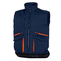 Deltaplus 5427422 gewatteerd vest blauw, L