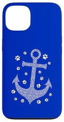 Anchor Captain Boat Sailboat Sailing Dog Love Sail Paw Ocean Case for iPhone 13