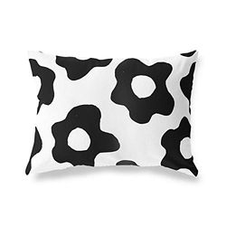 BonaMaison Willekeurig Patroon Decoratieve Kussensloop, Kussenhoezen Bank, Decoratieve Kussenhoesjes, Kussensloop; Sofa, Slaapkamer, Kantoor, Auto 35x50 Cm - Ontworpen en vervaardigd in Turkije