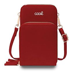 Universal Bag Premium fodral upp till 6,5 tum Cool Granat