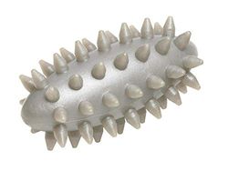 Togu Knoppen Lange Spiky Massage Bal - Zilver, 7 x 4 cm