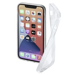 Apple iPhone 13 Pro Hama Crystal Clear fodral (transparent iPhone 13 Pro i TPU, mjukt fodral, mobiltelefonskydd med halkfri yta) transparent