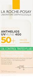 Anthelios Uv-Mune 400 Oil Control Fluido Con Color SPF50+ - 50 ml (el empaque puede diferir)