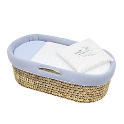 Cambrass Gewatteerde Mand Une Sky Blue 39x80x25 cm