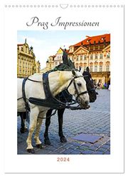 Prag Impressionen (Wandkalender 2024 DIN A3 hoch), CALVENDO Monatskalender: Pulsierendes Prag