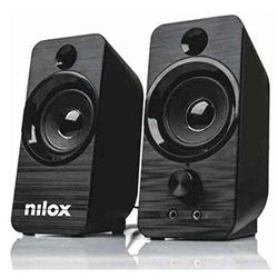 NILOX Haut-parleurs de PC NXAPC02 6W Noir