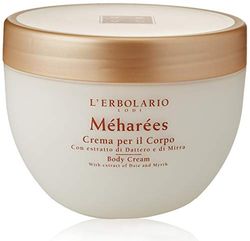 L'Erbolario, Crema Corporal Méharées, Tratamiento Tonificante y Emoliente, 300 ml