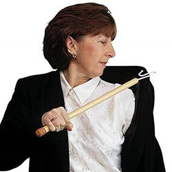 Homecraft Dressing Stick, Coated Hook to Pull on or Push off Clothes Independently, Remove Socks, Daily Living Aid, Difficulty Bending or Limited Reach, (Eligible for VAT relief in the UK)