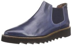 Accatino 990934 Chelsea boots voor dames, blauw, 37 EU