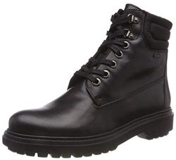 Geox Femme D Asheely Np Abx C Bottines, Black, 36 EU