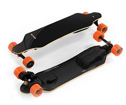 Exway Flex Riot, E-board, skateboard, elektrisch longboard, zwart