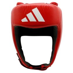 adidas Unisex – vuxen IBA Boxing Head Guard huvudskydd, röd, S