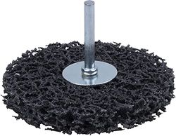 wolfcraft Disco abrasivo universale I 1674000 I Per togliere la ruggine e pulire le superfici