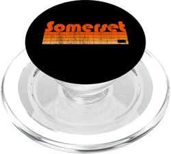 Estilo retro de los 80 en Somerset, Pensilvania PopSockets PopGrip para MagSafe