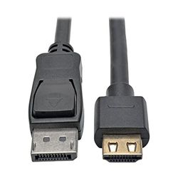 Tripp Lite Cavo adattatore da DisplayPort 1.2a a HDMI, attivo con presa HDMI M/M DP 4K, 15' (P582-015-HD-V2A)