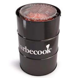 Barbecook Barbecue à charbon Edson Acier Noir 47,5 x 47,5 x 89 cm