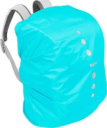 Playshoes Unisex regenhoes voor kinderen voor rugzak regenhoes (1 stuk), Turquoise 15 Turquoise, Medium, regenhoes voor rugzak