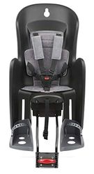 Polisport Cadeira de bicicleta infantil Bilby RS para crianças, cor preta