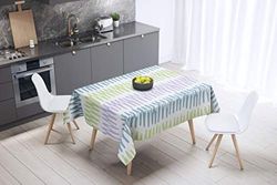 Bonamaison Kitchen Decoration, Tablecloth, Random Pattern, 140 x 140 Cm - Designed and Manufactured in Turkey