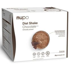 Nupo Diet Shake Chocolatée – Shakes diététiques de qualité supérieure pour la gestion du poids I Shake de remplacement de repas cliniquement prouvé pour le contrôle du poids I 30 portions I Sans OGM