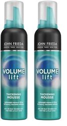 John Frieda Volume Lift Thickening Mousse 200 Ml, Volumising Mousse Thin Hair (Pack of 2)
