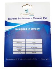 PremiumTech Europe PremiumTech Tapis Thermique Professionnel de Performance extrême avec conductivité Thermique 20 W/MK, idéal pour GPU ou CPU Haut de Gamme, Taille XXL 100 x 100 cm (3 mm)